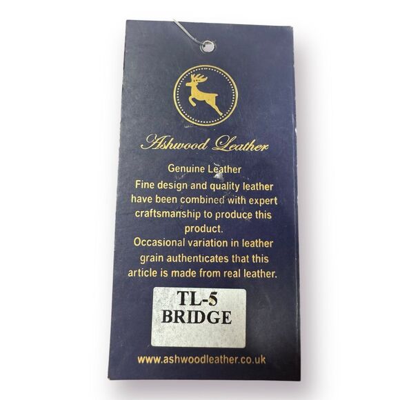 Ashwood Brown Leather Wallet/Clutch RFID Protection - Picture 8 of 9